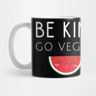 Be kind go vegan Mug
